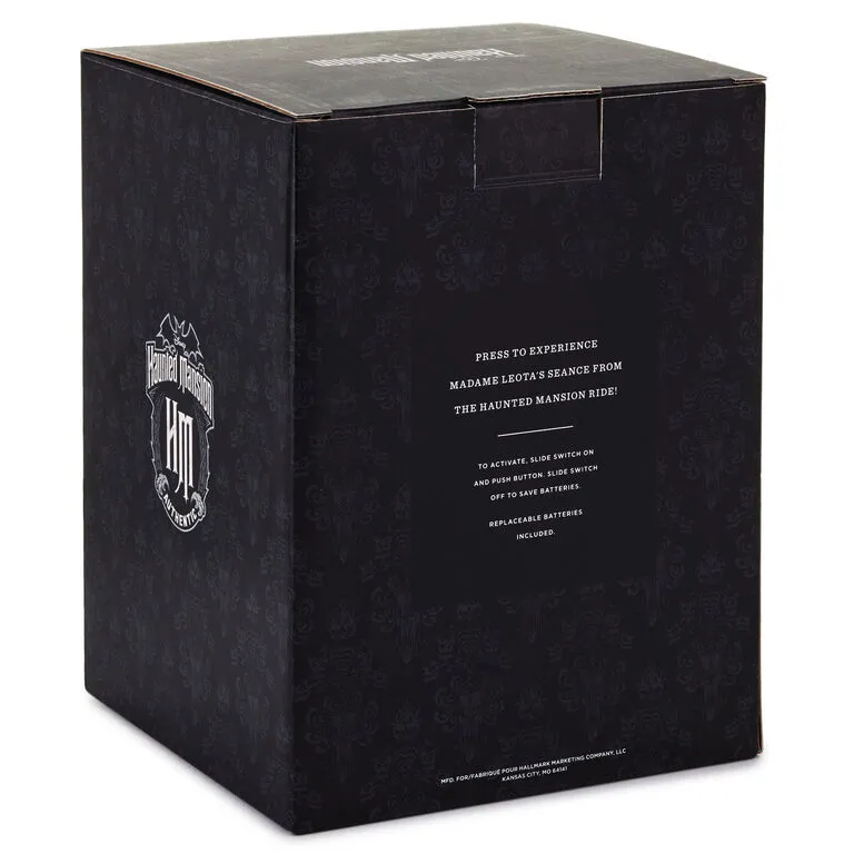 Hallmark Disney The Haunted Mansion Madame Leota Snow Globe With Light & Sound - Image 4