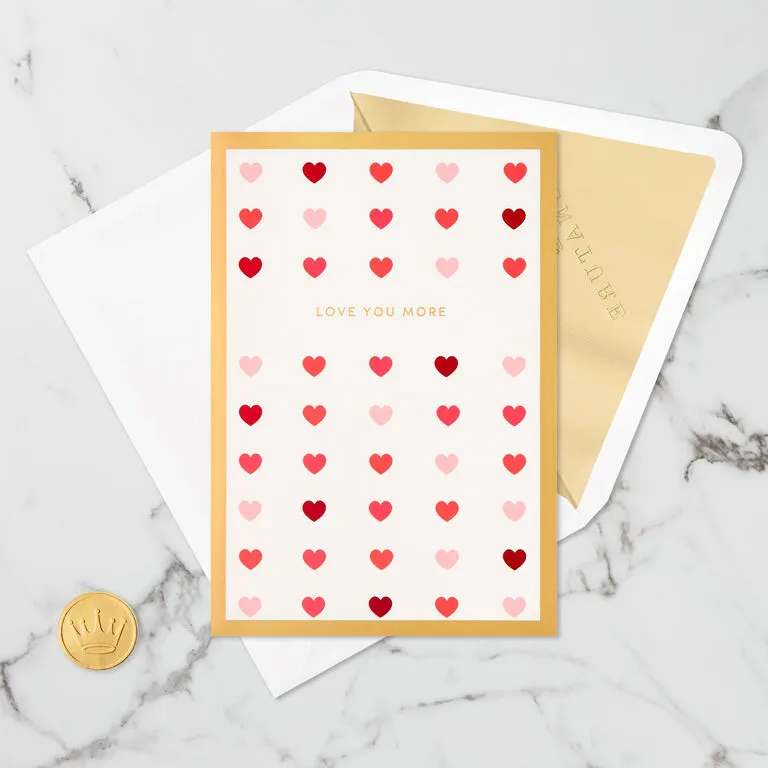 Hallmark Love You More 3D Pop-Up Love Card - Image 4