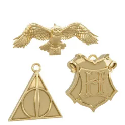 Hallmark Mini Harry Potter⢠The Wizarding World⢠Metal Ornaments, Set Of 3
