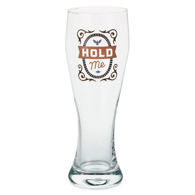 Hallmark Hold Me Pilsner Glass, 19.27 Oz.