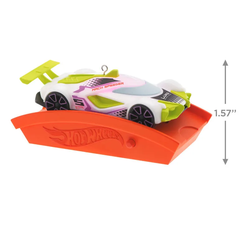 Hallmark Hot Wheels™ Mach Speeder™ Ornament With Light - Image 3