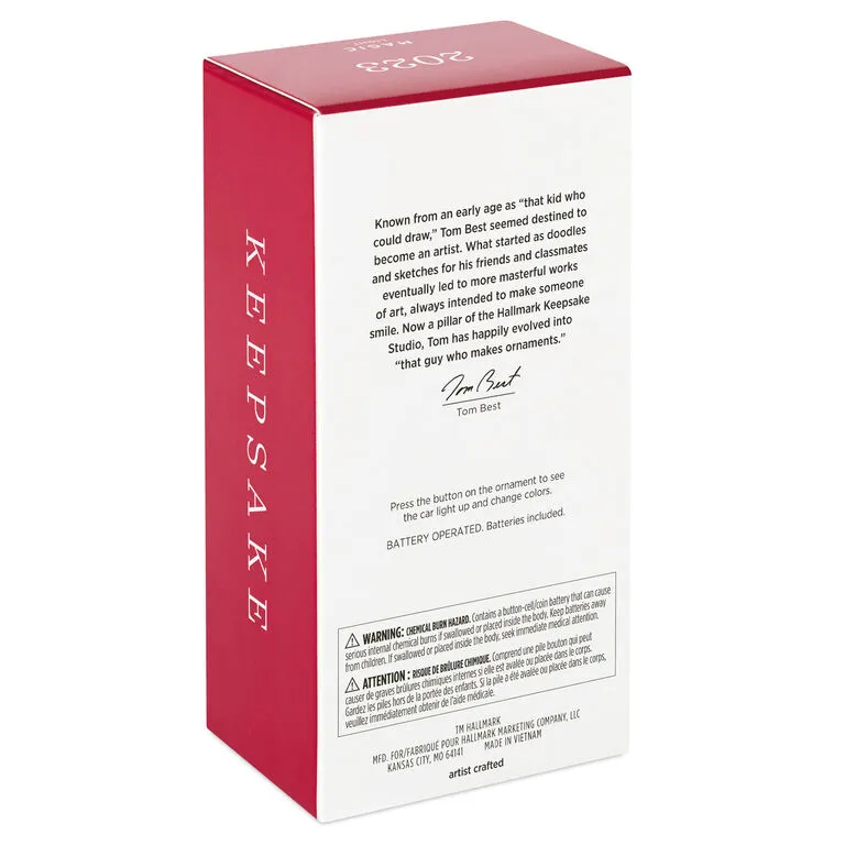 Hallmark Hot Wheels™ Mach Speeder™ Ornament With Light - Image 5