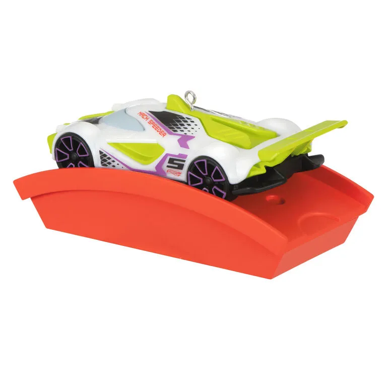 Hallmark Hot Wheels™ Mach Speeder™ Ornament With Light - Image 6