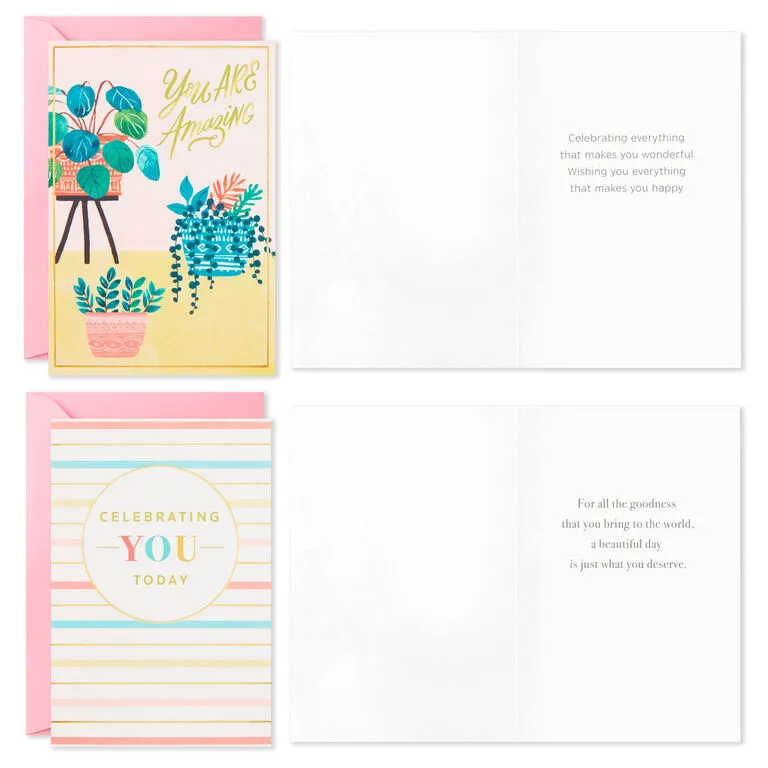 Hallmark Illustrated Floral Assorted Mother's Day Cards, Pack Of 36 - Image 3