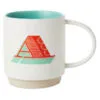 Hallmark Initial Monogram 16 Oz. Mug, A