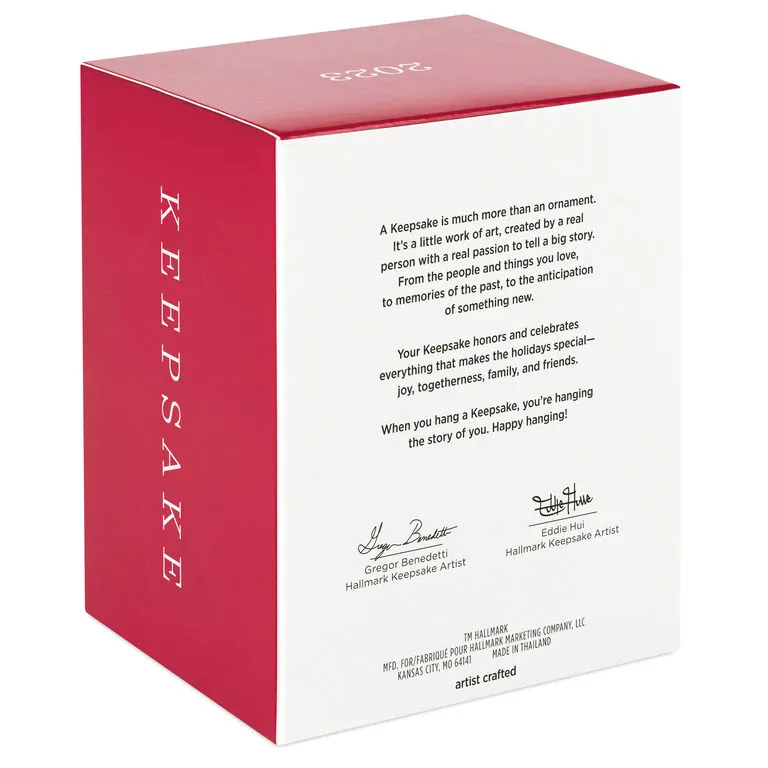 Hallmark Disney Tim Burton's The Nightmare Before Christmas Jack Skellington And Zero Funko POP!® Ornament - Image 5