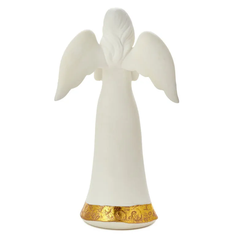 Hallmark Etched In A Mom's Heart Angel Figurine, 8.75" - Image 2