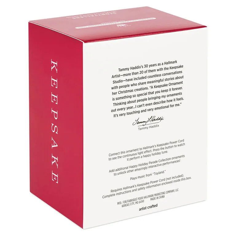 Hallmark Happy Holiday Parade Collection Joanne's Christmas Boutique Musical Ornament With Light - Image 5