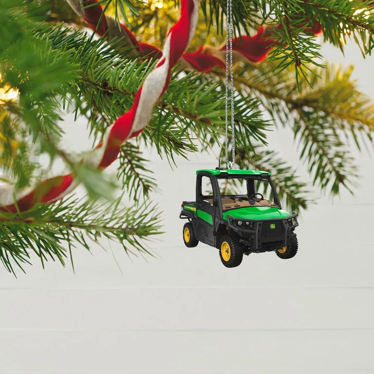 Hallmark John Deere Gator™ XUV835R Utility Vehicle Metal Ornament - Image 2