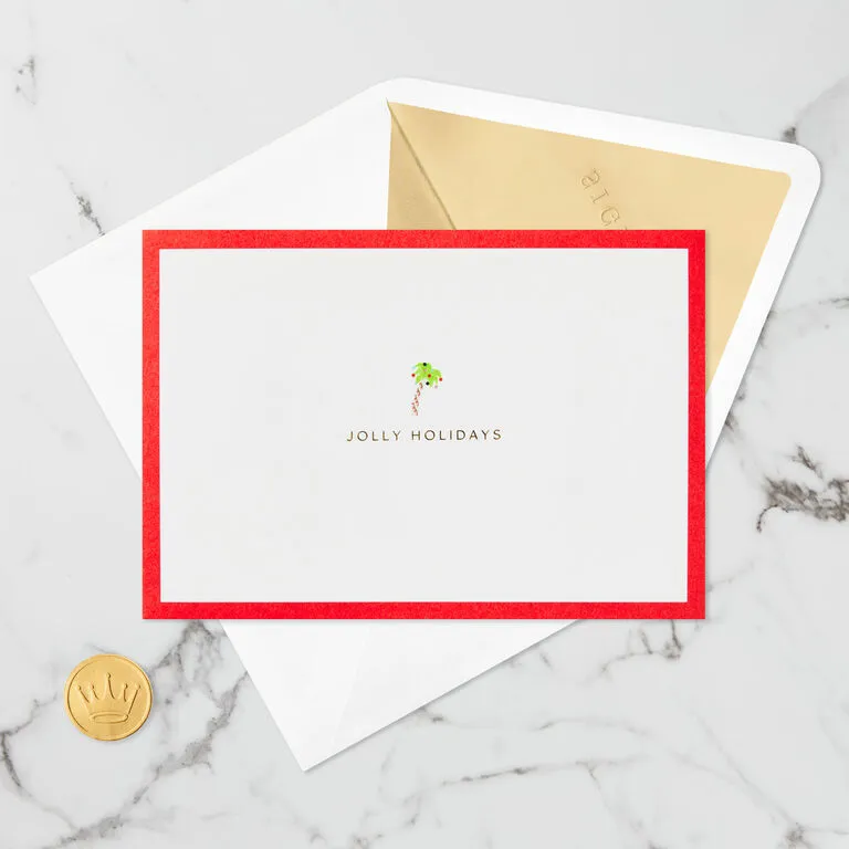 Hallmark Jolly Holidays Beach Santa 3D Pop-Up Christmas Card - Image 6