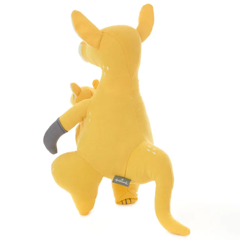 Hallmark Kangaroo And Baby Joey Stuffed Animal And Rattle Set - Image 2