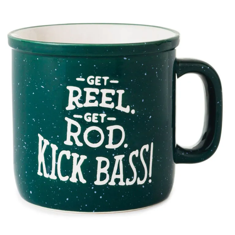 Hallmark Kick Bass Ceramic Mug, 15 Oz.