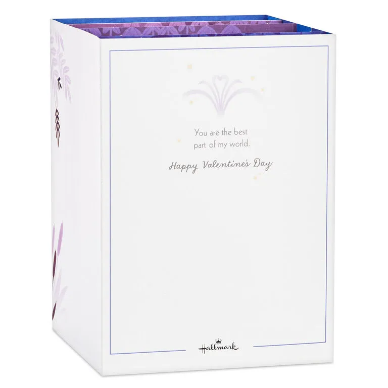 Hallmark Disney The Little Mermaid 3D Pop-Up Musical Valentine's Day Card With Light - Image 2