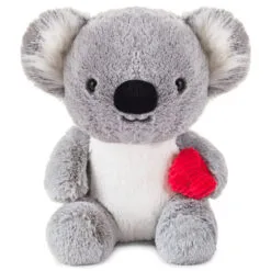 Hallmark Be There When You Canāt Recordable Koala Stuffed Animal With Heart, 11ā