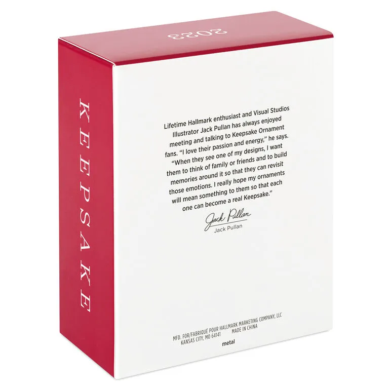 Hallmark License To Cruise 2023 Metal Photo Frame Ornament - Image 5