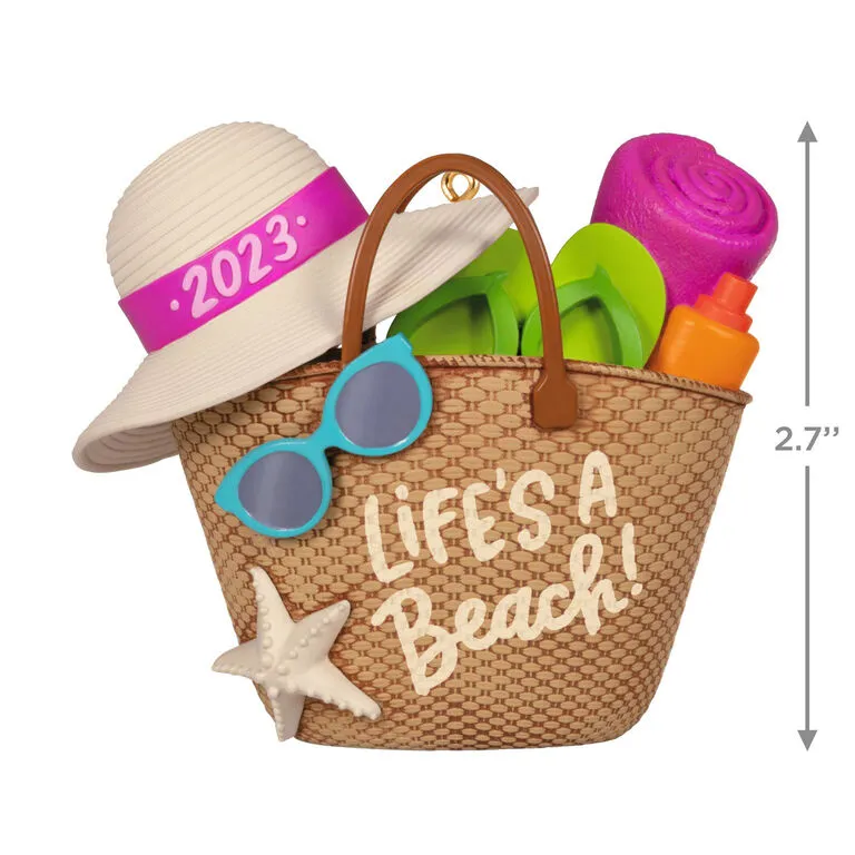 Hallmark Life's A Beach! 2023 Ornament - Image 3