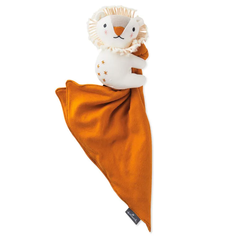 Hallmark The Lion And The Mouse Board Book And Lion Lovey Blanket Set - Image 2