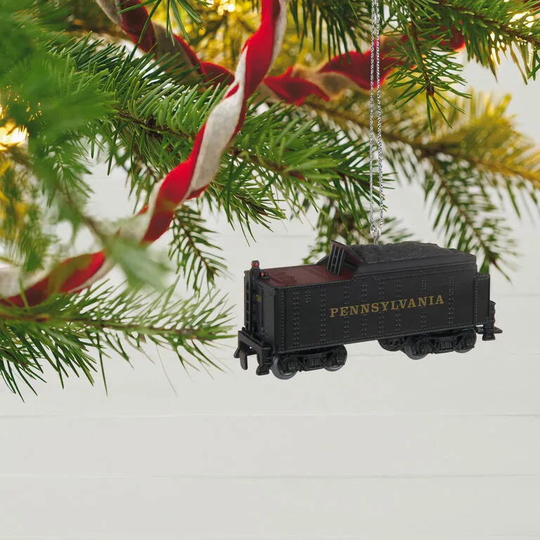 Hallmark LionelĀ® Pennsylvania K4 Tender Metal Ornament - Image 2