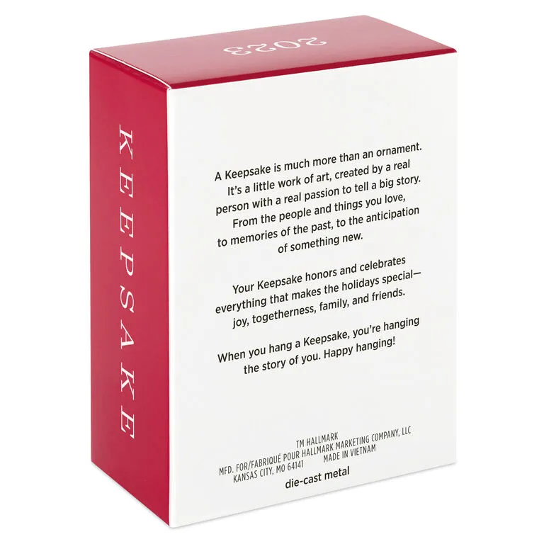 Hallmark LionelĀ® Pennsylvania K4 Tender Metal Ornament - Image 5