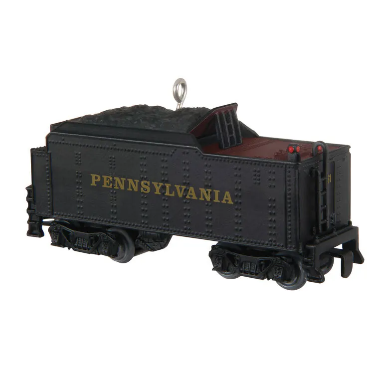 Hallmark LionelĀ® Pennsylvania K4 Tender Metal Ornament - Image 6