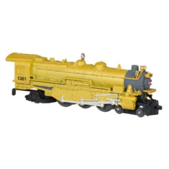 Hallmark LionelĀ® Trains Yellow 1361 Pennsylvania K4 Steam Locomotive Metal Ornament