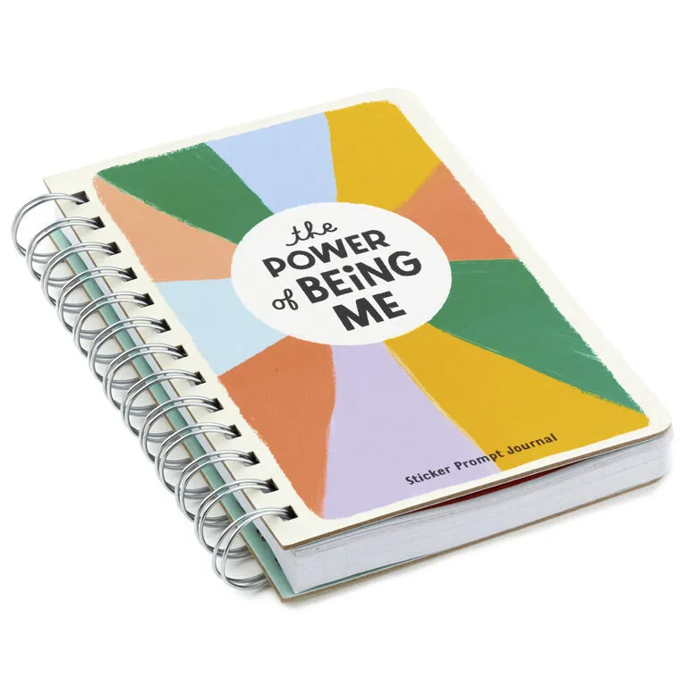Hallmark Little World Changers⢠The Power Of Being Me Prompted Journal With Stickers