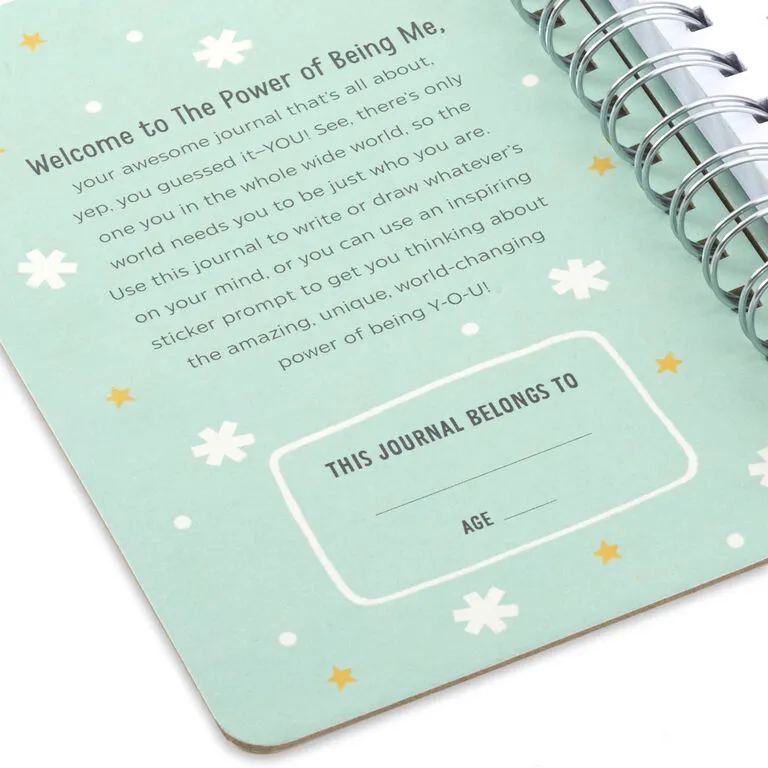 Hallmark Little World Changers⢠The Power Of Being Me Prompted Journal With Stickers - Image 6