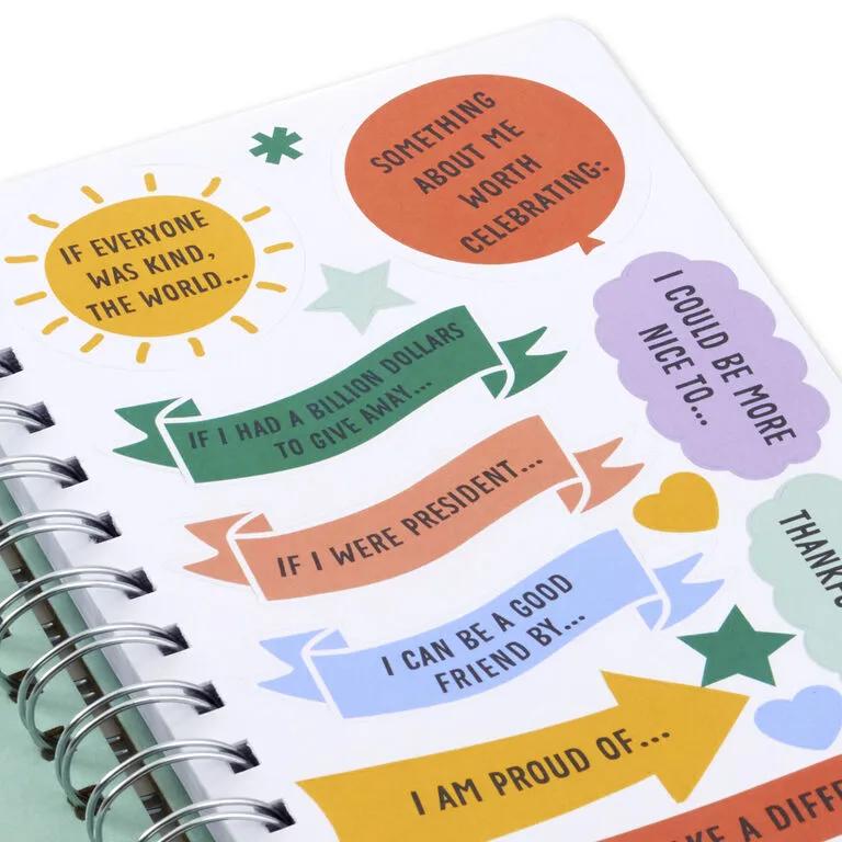 Hallmark Little World Changers⢠The Power Of Being Me Prompted Journal With Stickers - Image 7