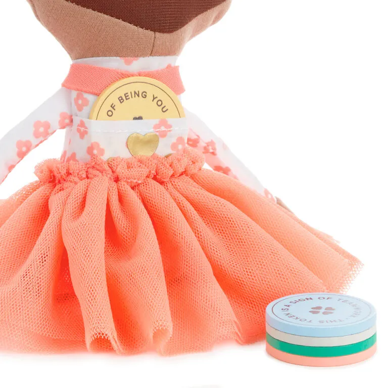 Hallmark Little World Changers⢠And Kind Culture Co. The Doll Kind Dark Skin Girl, 12" - Image 3