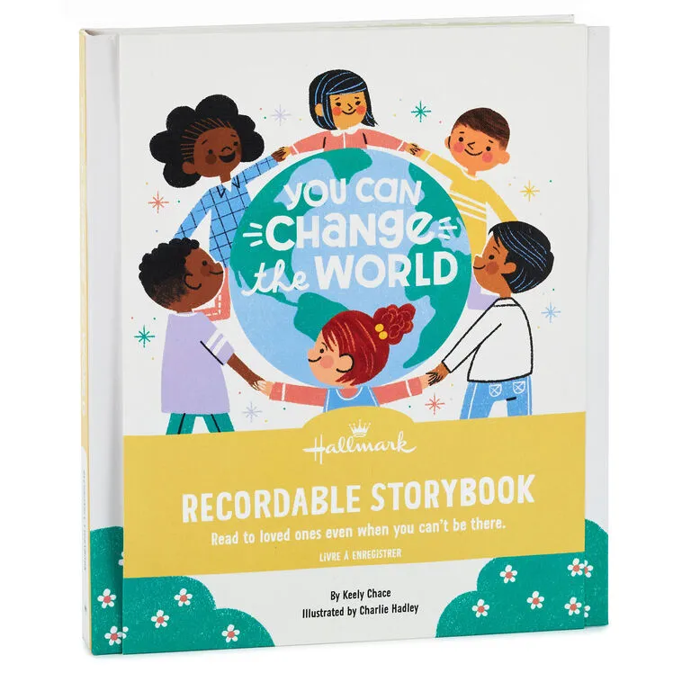 Hallmark Little World Changers⢠You Can Change The World Recordable Storybook