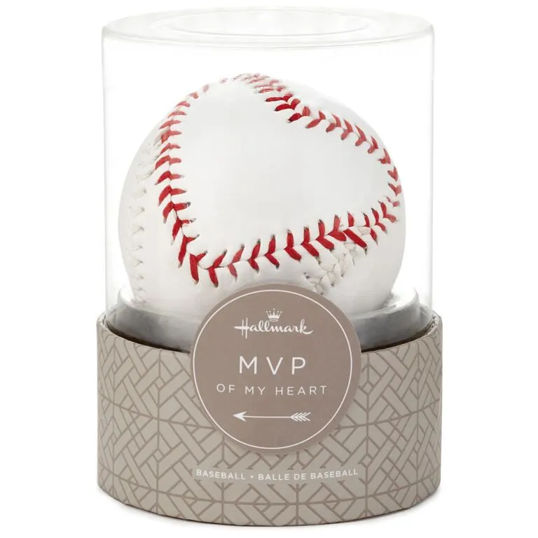 Hallmark "MVP Of My Heart" Baseball - Image 2
