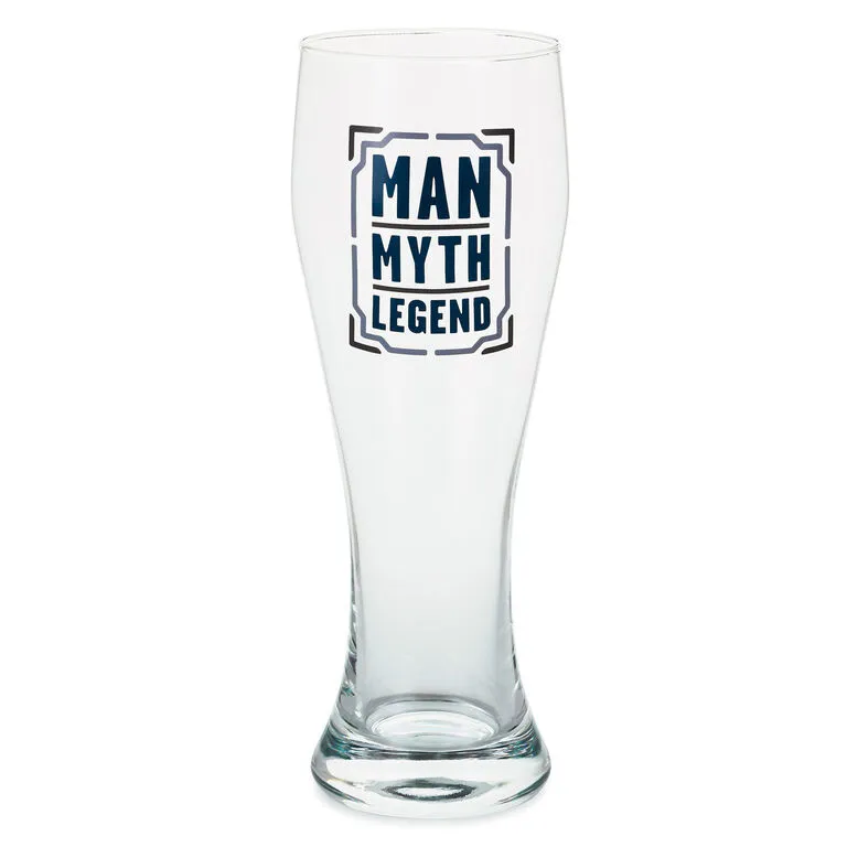 Hallmark Man, Myth, Legend Pilsner Glass, 19.27 Oz.