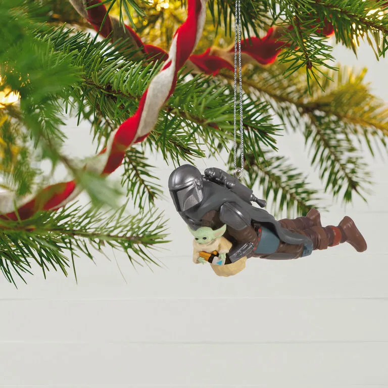 Hallmark Star Wars: The Mandalorian⢠Grogu's Jetpack Adventure Ornament - Image 2