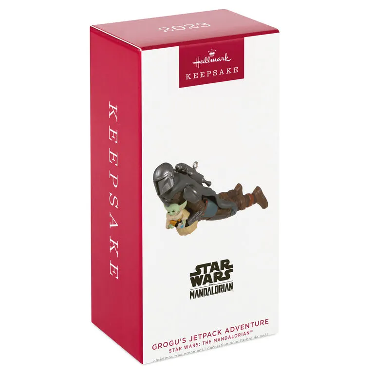 Hallmark Star Wars: The Mandalorian⢠Grogu's Jetpack Adventure Ornament - Image 4