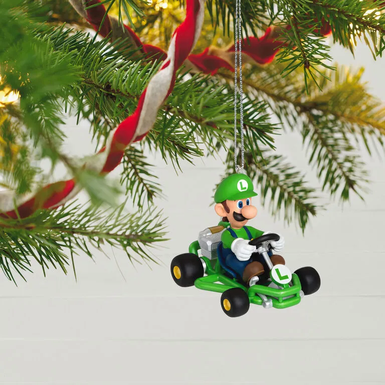 Hallmark Nintendo Mario Kart™ Luigi Ornament - Image 2