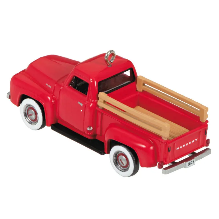 Hallmark Mini Lil' American Trucks 1954 Mercury M-100 2023 Metal Ornament, 0.75" - Image 6