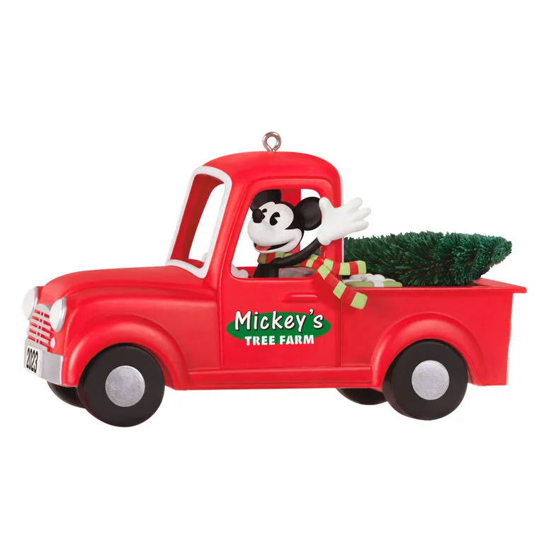 Hallmark Disney Mickey Mouse Mickey's Tree Farm 2023 Ornament