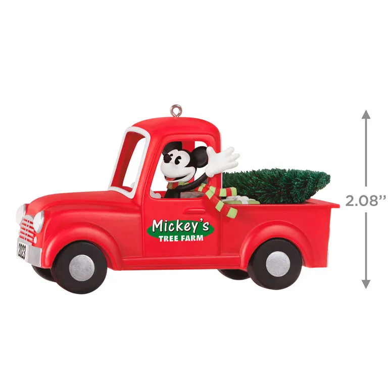 Hallmark Disney Mickey Mouse Mickey's Tree Farm 2023 Ornament - Image 3