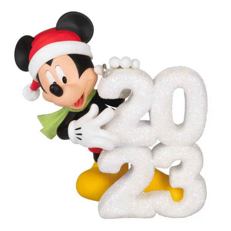 Hallmark Disney Mickey Mouse A Year Of Disney Magic 2023 Ornament