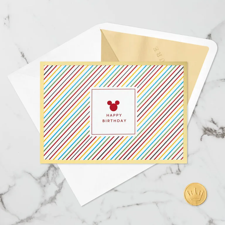 Hallmark Disney Mickey Mouse Cake 3D Pop-Up Birthday Card - Image 4