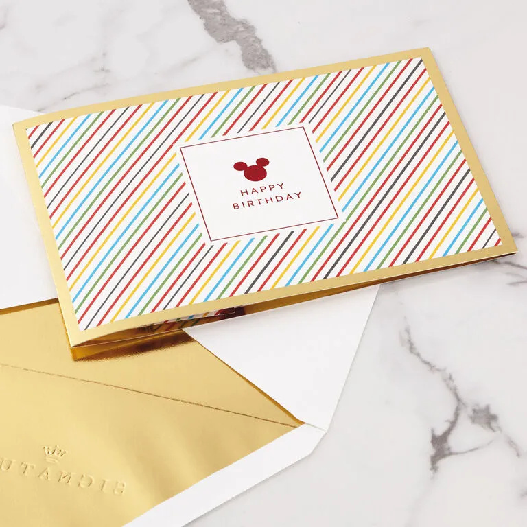 Hallmark Disney Mickey Mouse Cake 3D Pop-Up Birthday Card - Image 5