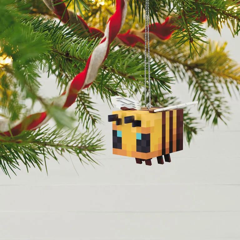 Hallmark Minecraft Bee Ornament - Image 2