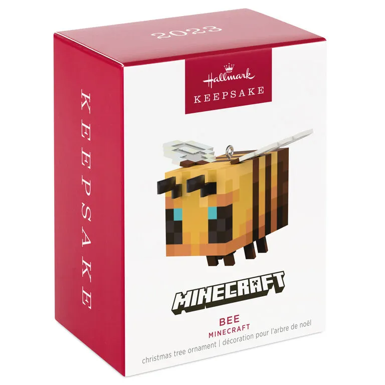 Hallmark Minecraft Bee Ornament - Image 4