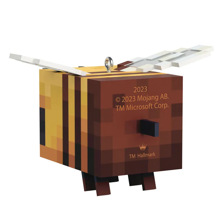 Hallmark Minecraft Bee Ornament - Image 6