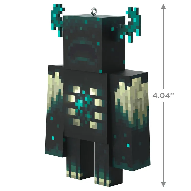 Hallmark Minecraft Warden Ornament With Light - Image 3