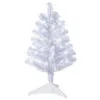 Hallmark Miniature White Pre-Lit Christmas Tree, 18.75"