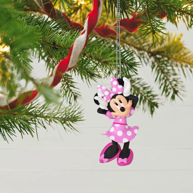 Hallmark Disney Minnie Mouse Polka-Dot Perfect Ornament - Image 2