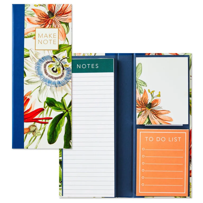 Hallmark Modern Floral Folio And Memo Pad Set - Image 2
