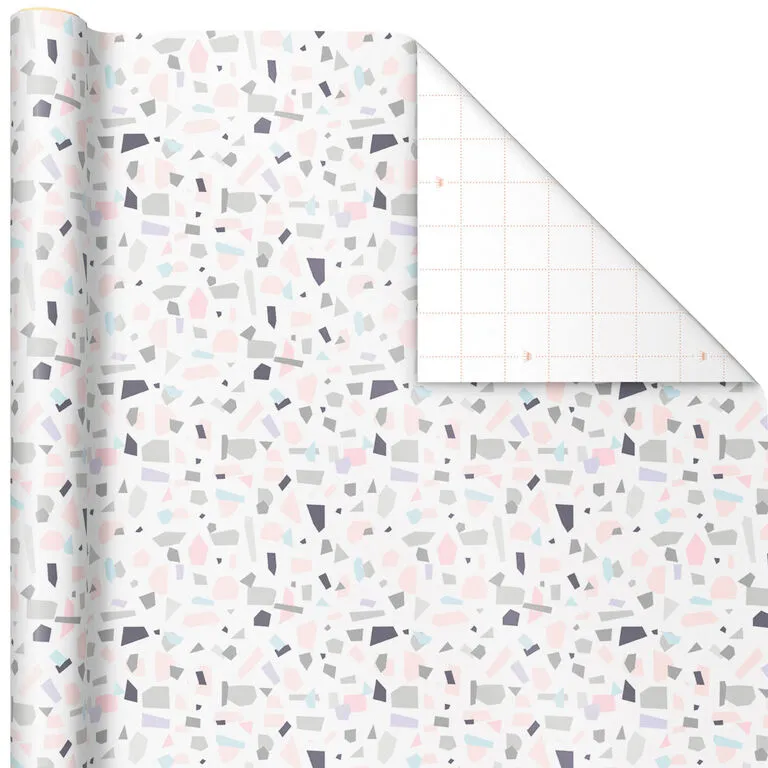 Hallmark Modern Muted 3-Pack Wrapping Paper, 55 Sq. Ft. Total - Image 4