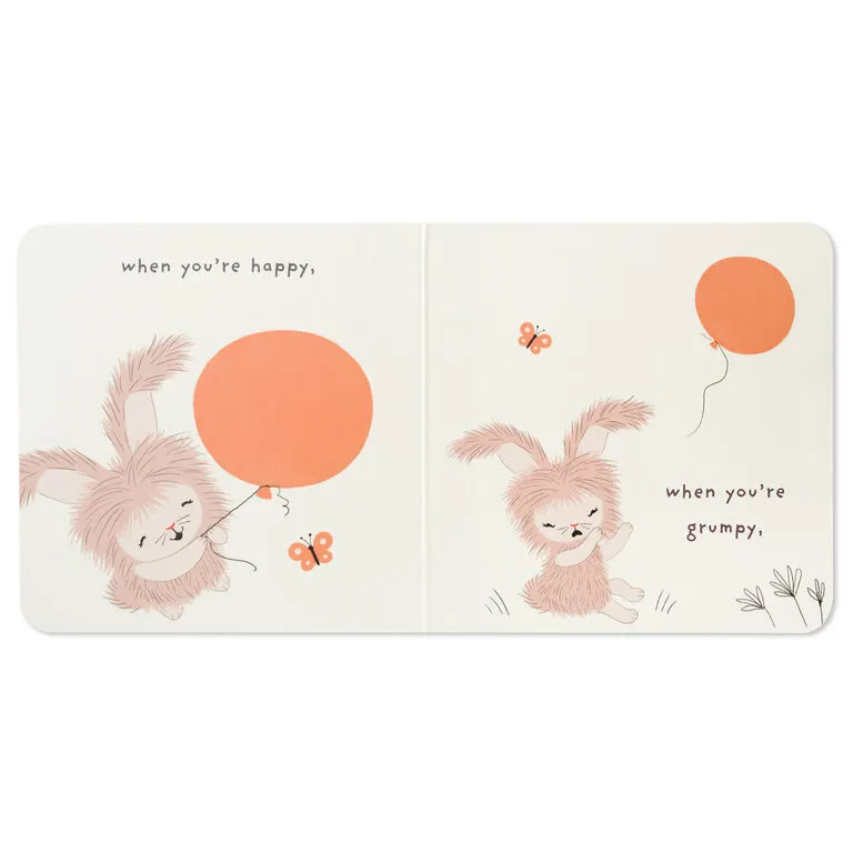 Hallmark MopTops Angora Bunny Stuffed Animal With You Are Loved Board Book - Image 6